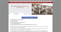 Desktop Screenshot of midatlantichomeinspectionsinc.com
